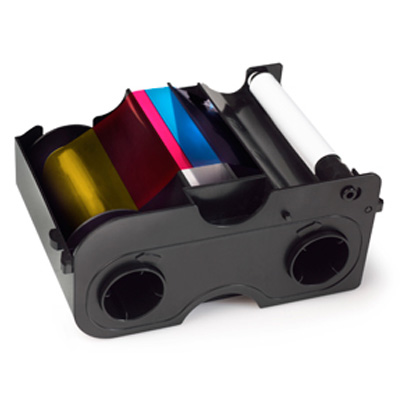 HID FARGO EZ | (YMCKO) Ribbon | 250 images |Full-Panel | Net dot Net